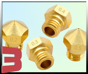Nozzle MK10 Brass for PTFE lined