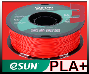eSun Red PLA+ 1.75mm