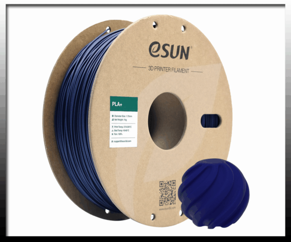 eSun Dark Blue PLA+ 1.75mm