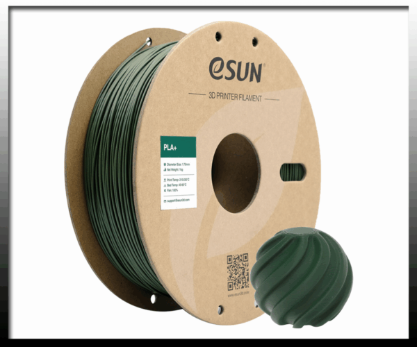 eSun Olive Green PLA+ 1.75mm