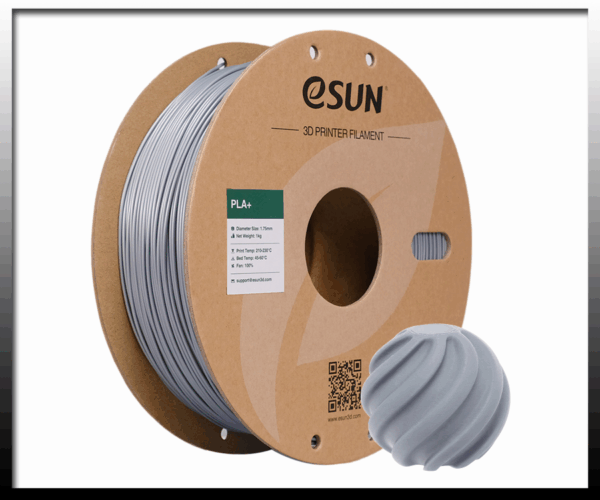 eSun Silver PLA+ 1.75mm