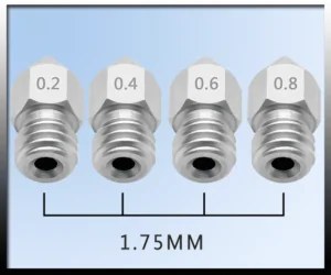 MK8 Stainless Steel Nozzle