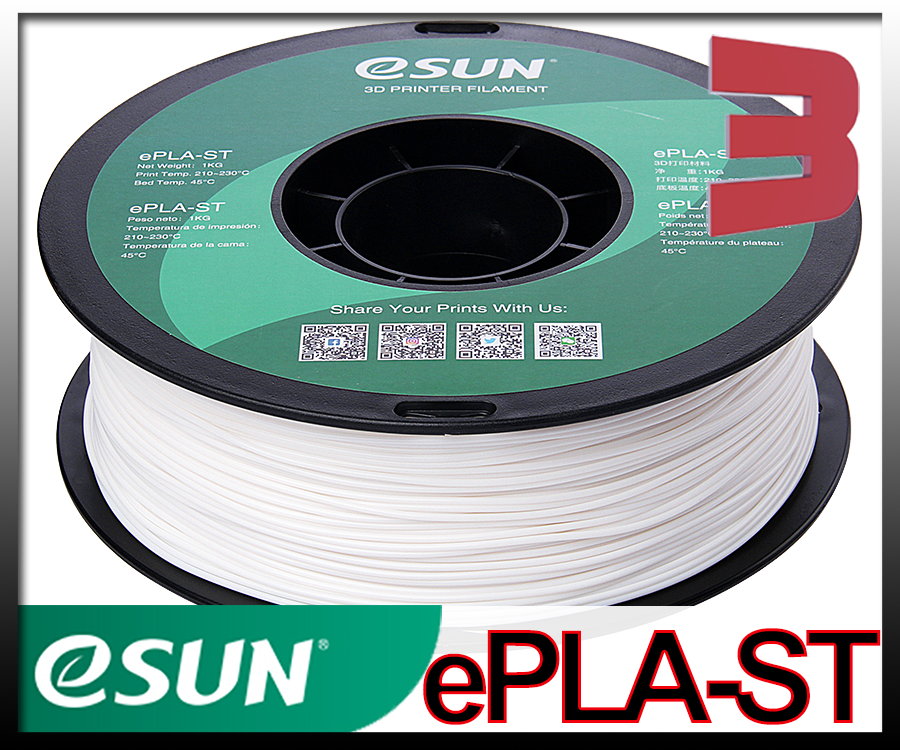 eSUN PLA-ST Super-Tough PLA Diameter 1.75mm Spool Size 1kg Colour