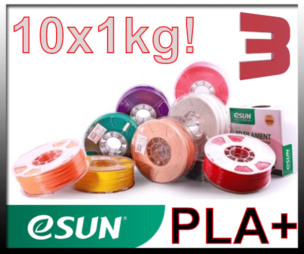 eSun PLA+ Bulk 10x1kg