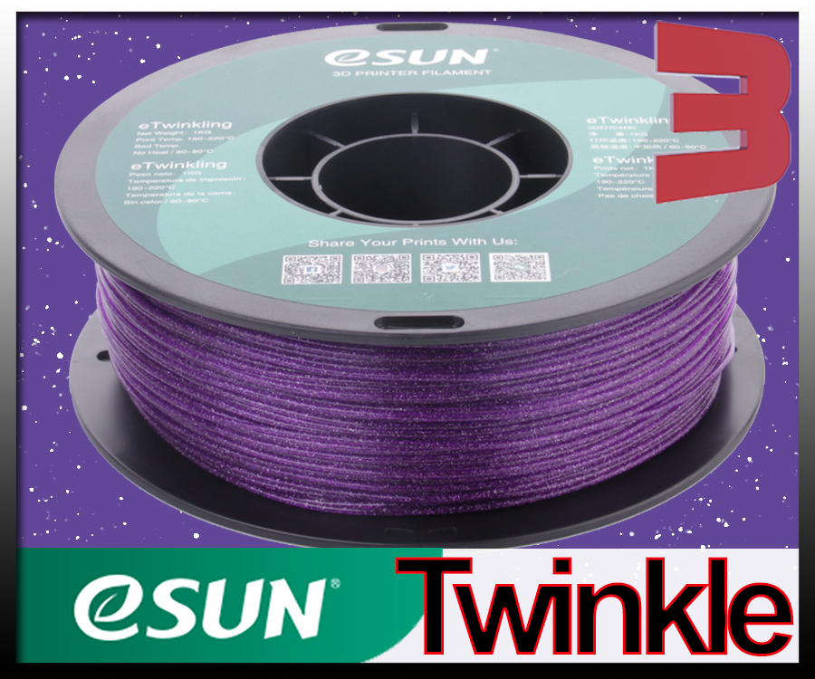 eSun Twinkling Purple - 3DEA