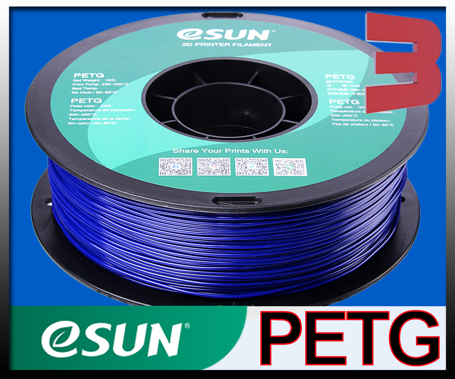 eSun PETG - Blue Solid 1.75mm - 3DEA