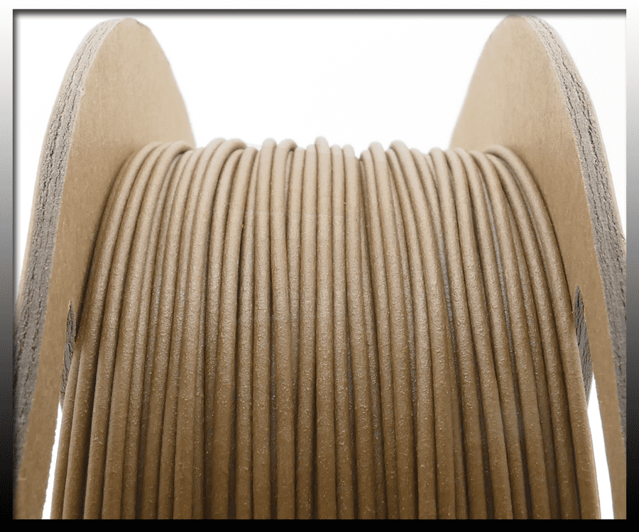 PLA Wood Walnut - 0.8kg Composite Wood Filament 1.75mm - 3DEA
