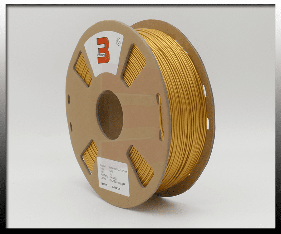 ABS 1.75 mm Filament, 1kg - Gold