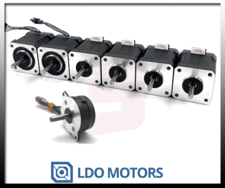 Half Height NEMA 17 Stepper Motor, LDO