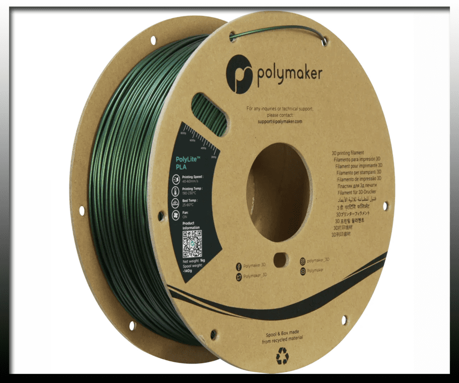 Polymaker PolyLite PLA Blue - 2.85mm (1kg)