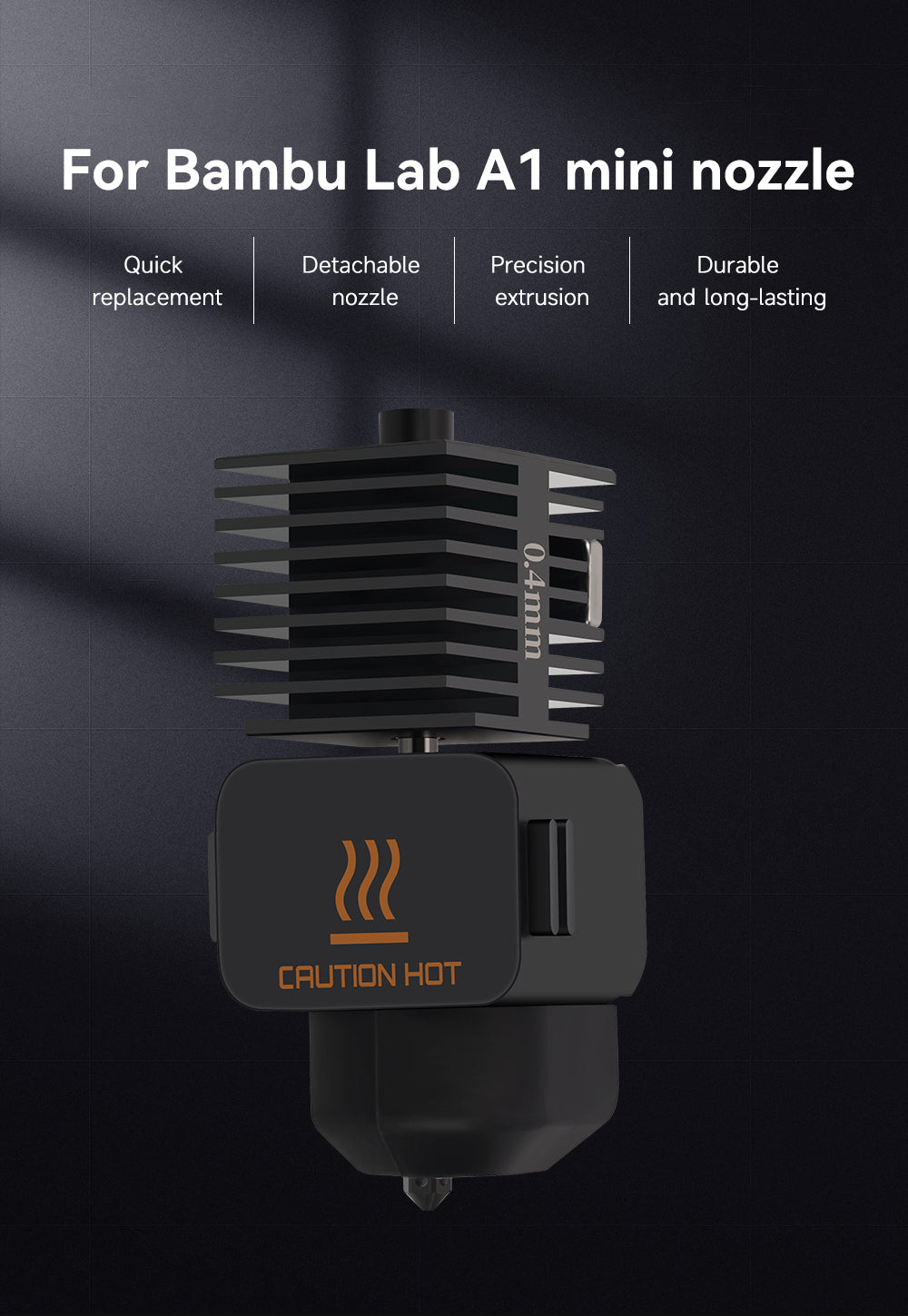 A1 mini hotend for Bambu Lab