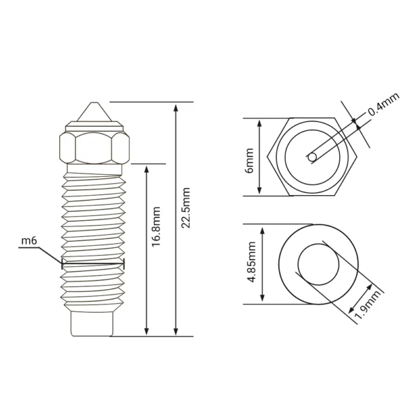 Elegoo Neptune 4 Plus/Max Nozzle