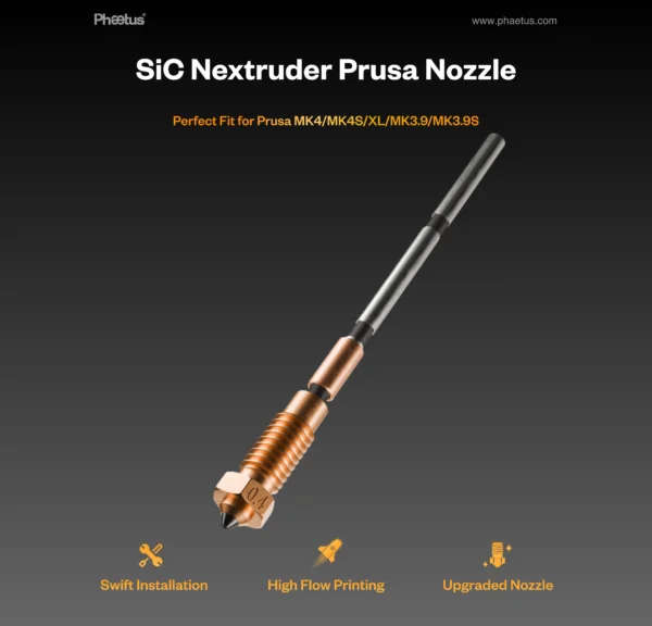 NexTruder SiC Prusa Phaetus Nozzle