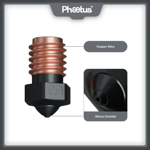 Phaetus SILICON CARBIDE NOZZLE