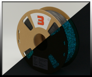 3DEA Luminous Glow Stars Blue