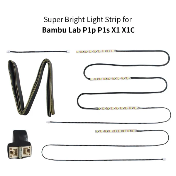 FYSETC Upgrade Bambulab X1 P1P LED Light Strip