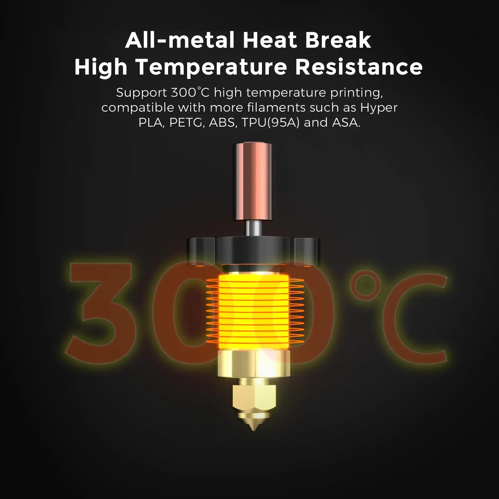Ender-3 V3 KE Hotend Print Head Kit For Creatity Ender-3V3 KE 3D Printer