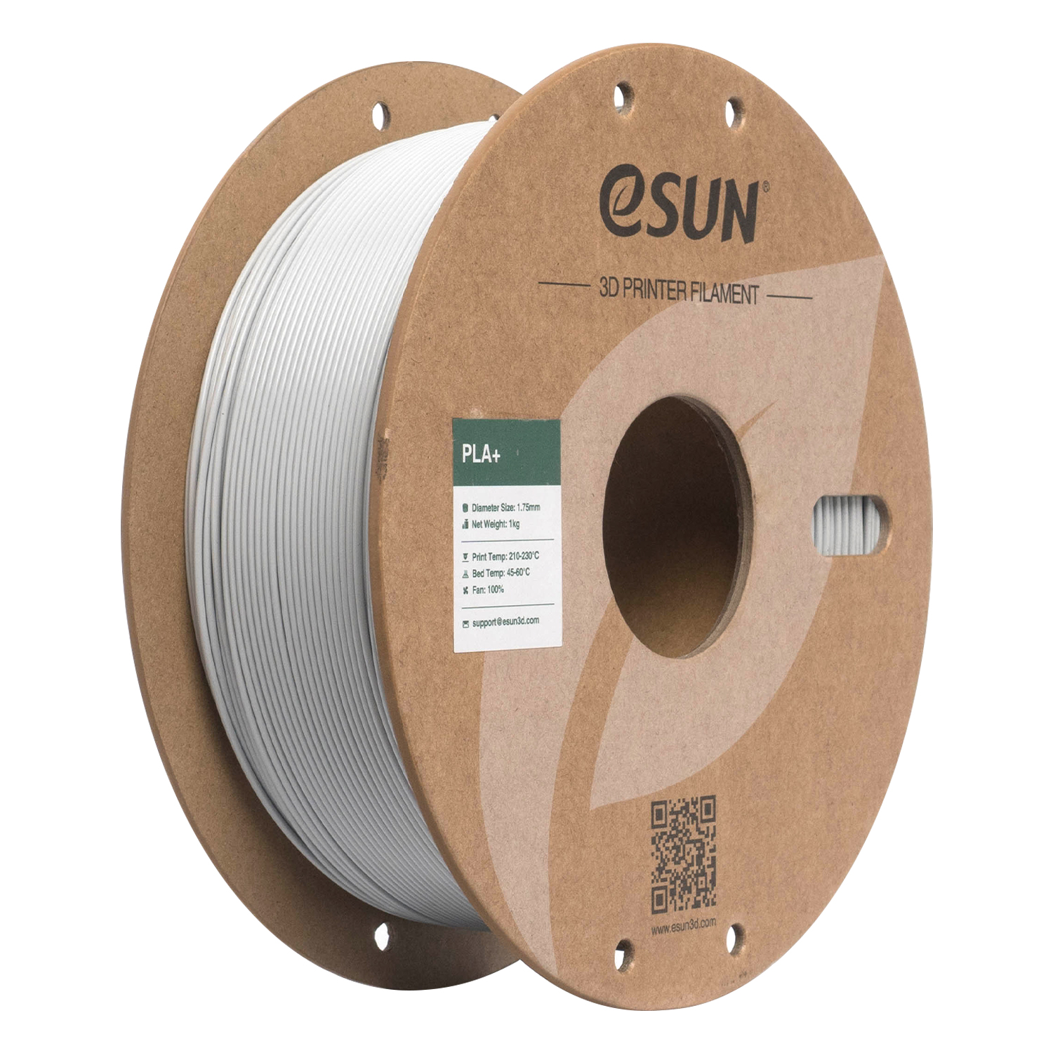 水泥灰-CONCRETE 2 eSun Concrete Grey PLA+ 1.75mm