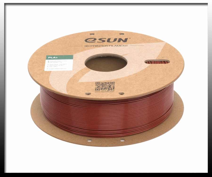 砖红色-BRICK RED 4 eSun Brick Red PLA+ 1.75mm