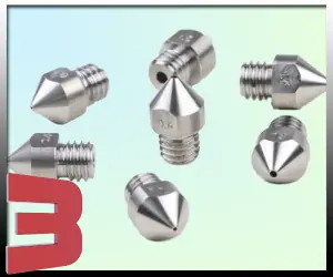 Nozzle MK8 TC4 Titanium Alloy