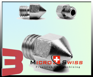 Micro Swiss Plated Wear Resistant Nozzle MK9 CTC