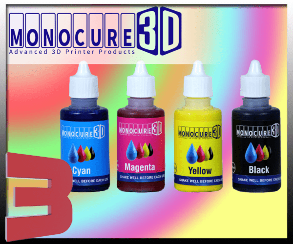 Monocure CMYK Pigments