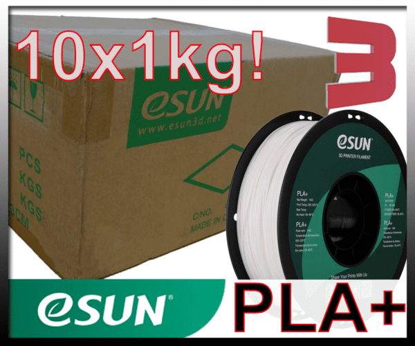 eSun PLA+ Bulk 10kg White