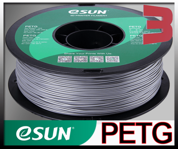 eSun PETG Silver