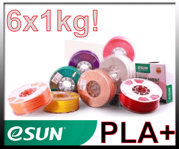 eSun PLA+ Bulk 6x1kg