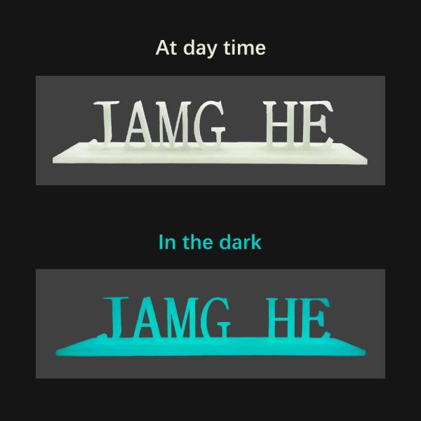 JAMGHE Glow In Dark Resin