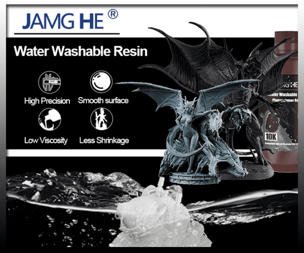 JAMGHE Water Washable Resin