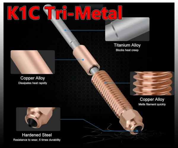 K1C "Unicorn" Quick Change Nozzle